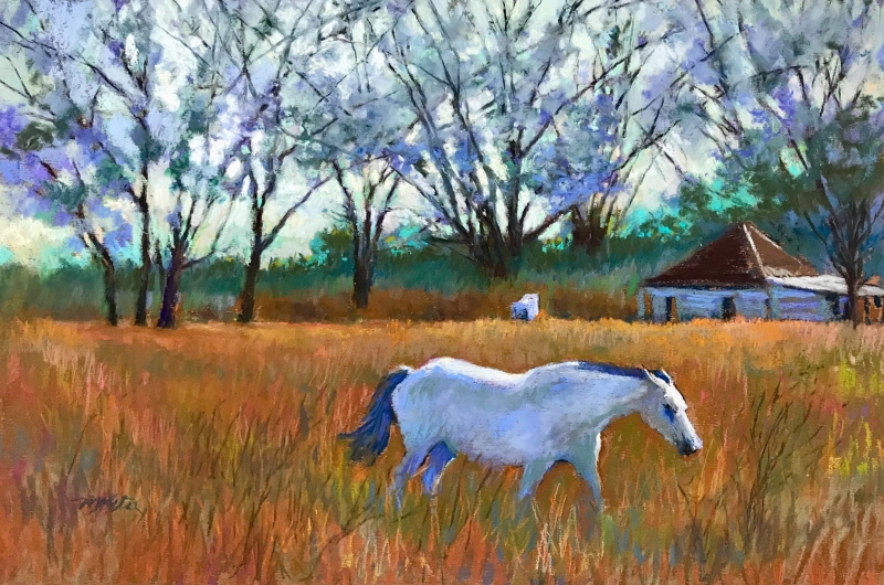 Out to Pasture by artist Mike Etie